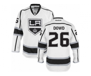 Men's Reebok Los Angeles Kings #26 Nic Dowd Authentic White Away NHL Jersey