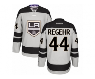 Men's Reebok Los Angeles Kings #44 Robyn Regehr Authentic Gray Alternate NHL Jersey