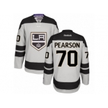 Men's Reebok Los Angeles Kings #70 Tanner Pearson Authentic Gray Alternate NHL Jersey