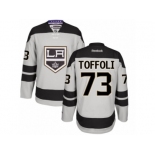 Men's Reebok Los Angeles Kings #73 Tyler Toffoli Authentic Gray Alternate NHL Jersey