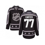 Men's Reebok Los Angeles Kings #77 Jeff Carter Authentic Black Pacific Division 2017 All-Star NHL Jersey