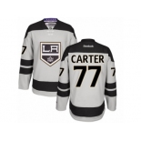 Men's Reebok Los Angeles Kings #77 Jeff Carter Authentic Gray Alternate NHL Jersey