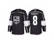 Men's adidas Drew Doughty Los Angeles Kings #8 Black 2018 New Season Team Home Jersey