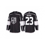 Men's adidas Dustin Brown Los Angeles Kings #23 Black 2018 New Season Team Home Jersey