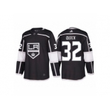 Men's adidas Jonathan Quick Los Angeles Kings #32 Black 2018 New Season Team Home Jersey