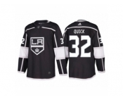 Men's adidas Jonathan Quick Los Angeles Kings #32 Black 2018 New Season Team Home Jersey