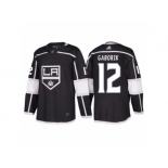 Men's adidas Marian Gaborik Los Angeles Kings #12 Black 2018 New Season Team Home Jersey