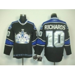 nhl jerseys los angeles kings #10 richards black