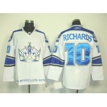 nhl jerseys los angeles kings #10 richards white