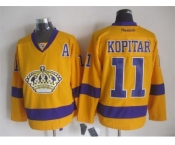 nhl jerseys los angeles kings #11 anze kopitar yellow