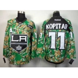 nhl jerseys los angeles kings #11 kopitar camo[patch A]