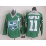 nhl jerseys los angeles kings #11 kopitar green[patch A]