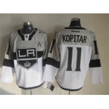 nhl jerseys los angeles kings #11 kopitar white-grey