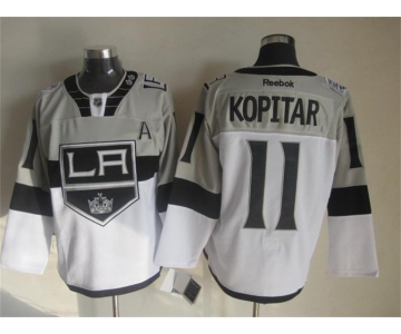 nhl jerseys los angeles kings #11 kopitar white-grey