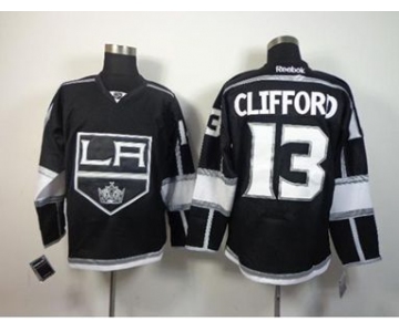 nhl jerseys los angeles kings #13 clifford black