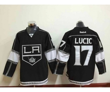 nhl jerseys los angeles kings #17 lucic black