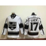 nhl jerseys los angeles kings #17 lucic white