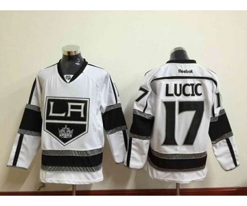 nhl jerseys los angeles kings #17 lucic white