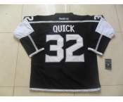 nhl jerseys los angeles kings #32 quick black white