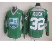 nhl jerseys los angeles kings #32 quick green