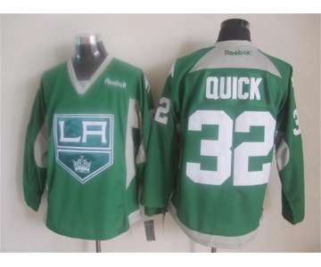 nhl jerseys los angeles kings #32 quick green