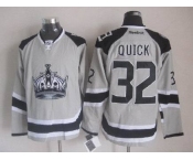 nhl jerseys los angeles kings #32 quick grey[2014 new stadium]