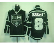 nhl jerseys los angeles kings #8 doughty fullblack