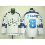 nhl jerseys los angeles kings #8 doughty white