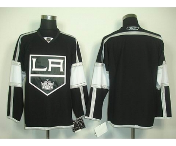 nhl jerseys los angeles kings blank black