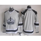 nhl jerseys los angeles kings blank grey[2014 new stadium]