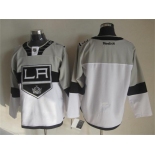 nhl jerseys los angeles kings blank white-grey