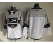 nhl jerseys los angeles kings blank white-grey