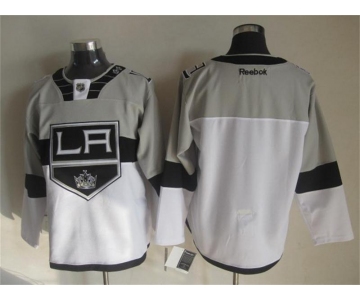 nhl jerseys los angeles kings blank white-grey