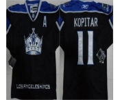 nhl los angeles kings #11 kopitar black(A patch)