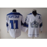 nhl los angeles kings #11 kopitar white