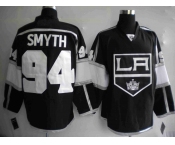 nhl los angeles kings #94 smyth black