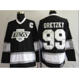 nhl los angeles kings #99 gretzky black