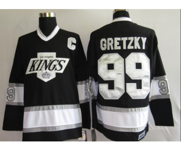 nhl los angeles kings #99 gretzky black