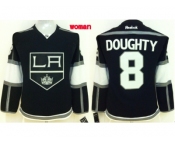 women nhl jerseys los angeles kings #8 doughty black