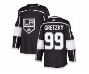 Youth Adidas Los Angeles Kings #99 Wayne Gretzky Black Home Authentic Stitched NHL Jersey