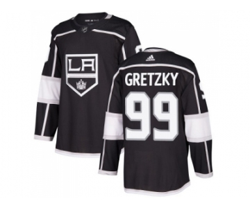 Youth Adidas Los Angeles Kings #99 Wayne Gretzky Black Home Authentic Stitched NHL Jersey