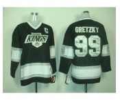 Youth nhl jerseys los angeles kings #99 gretzky black