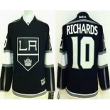 youth nhl jerseys los angeles kings #10 richards black