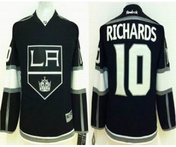 youth nhl jerseys los angeles kings #10 richards black