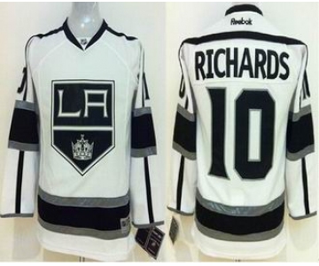 youth nhl jerseys los angeles kings #10 richards white