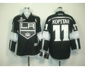 youth nhl jerseys los angeles kings #11 kopitar black white[2012 stanley cup champions]