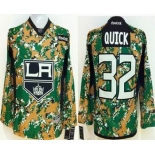 youth nhl jerseys los angeles kings #32 quick camo