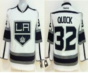 youth nhl jerseys los angeles kings #32 quick white