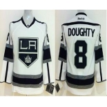 youth nhl jerseys los angeles kings #8 doughty white