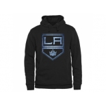 Los Angeles Kings Black Rinkside Pond Hockey Pullover Hoodie